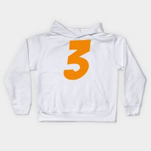 Daniel Ricciardo 3 - Driver Number Kids Hoodie